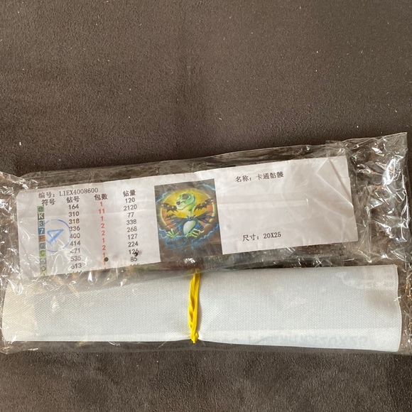 Disney Nightmare Before Christmas Jack Skellington Diamond Painting Kit - Picture 2 of 3